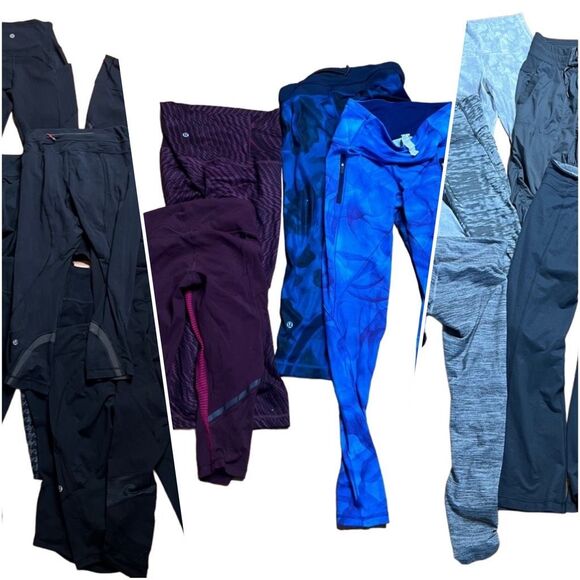 17 Item Lululemon Size 4 Leggings Bundle Lot - Picture 1 of 8